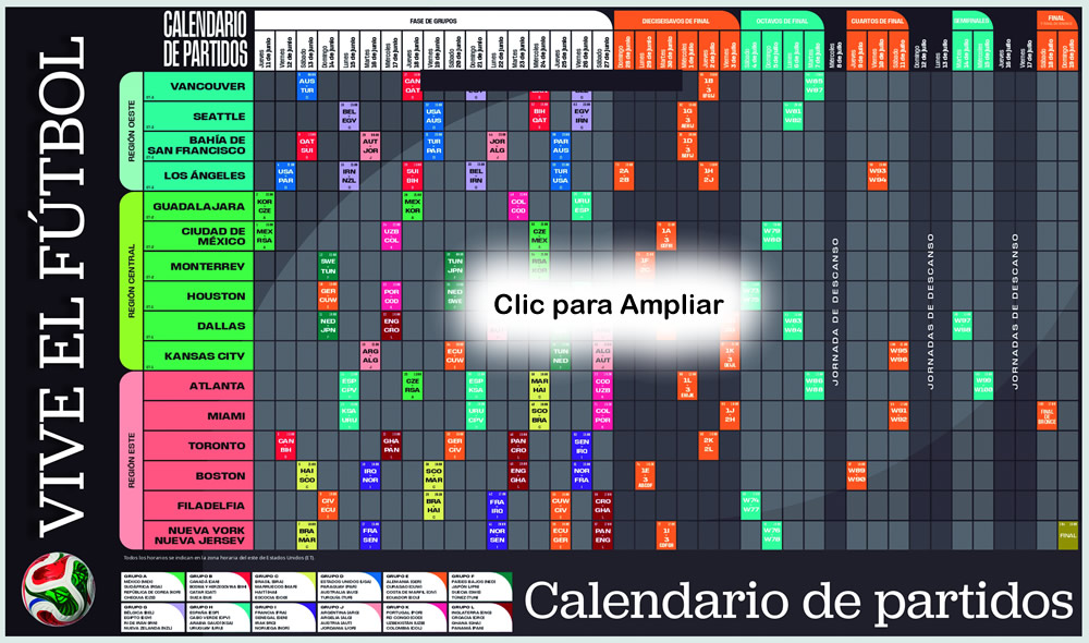 Calendario de Partidos de Futbol 2026