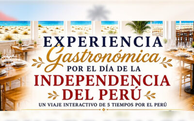 Sandbar - Experiencia Gastronómica por el día de la independencia del Perú